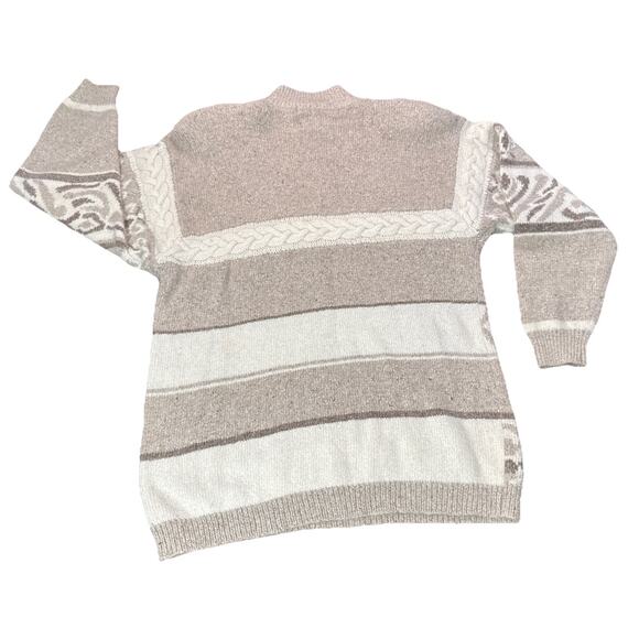 Vintage 1991 Sz L Silk Angora Blend With Shoulder Pads Rare Art To Wear Boho - Picture 9 of 16